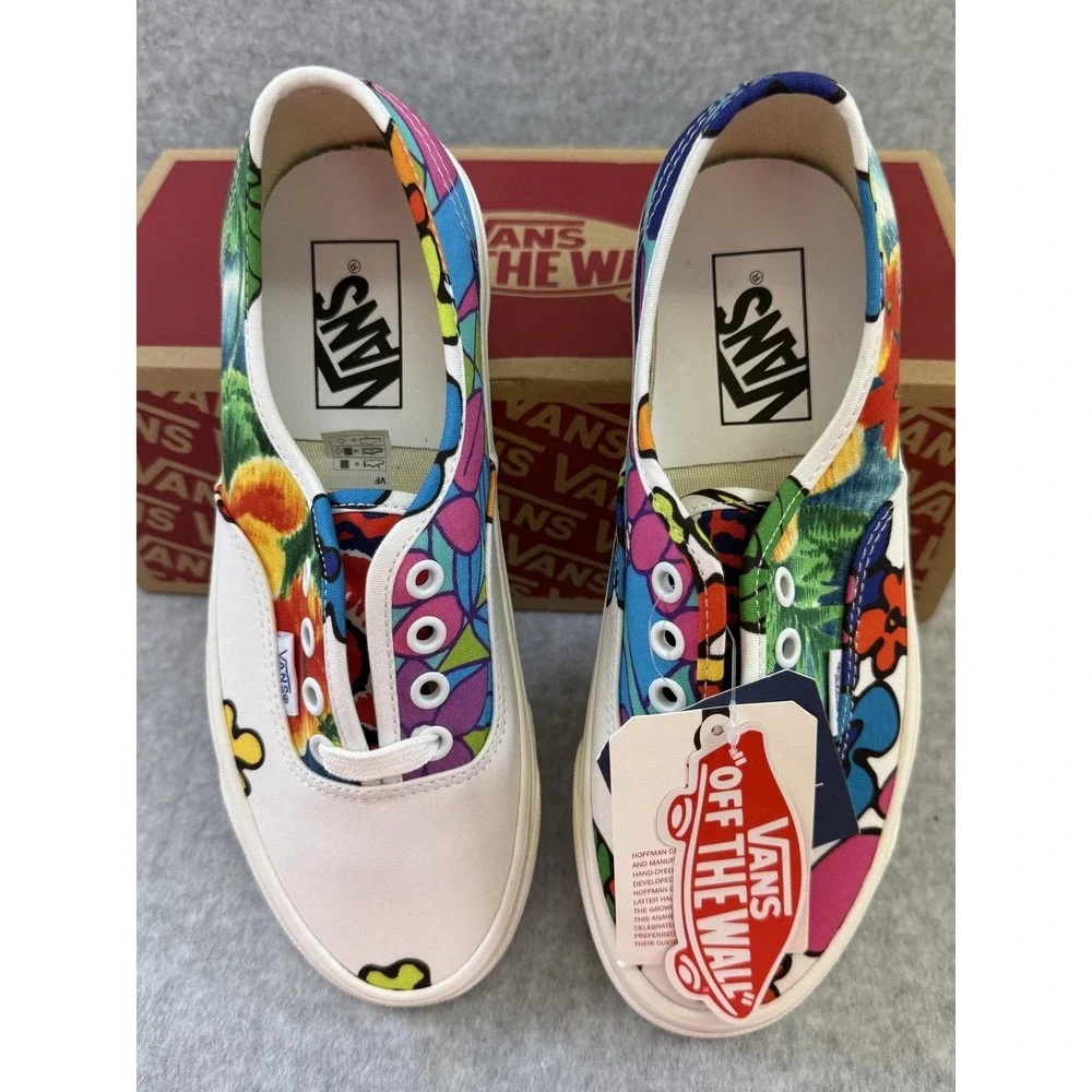 Vans Authentic 44 Dx Shoes Mens Size 5.5 Womens 7 Anaheim Factory Multi Floral C